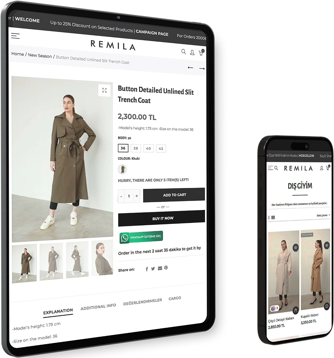 Remila Tekstil Mockup Image