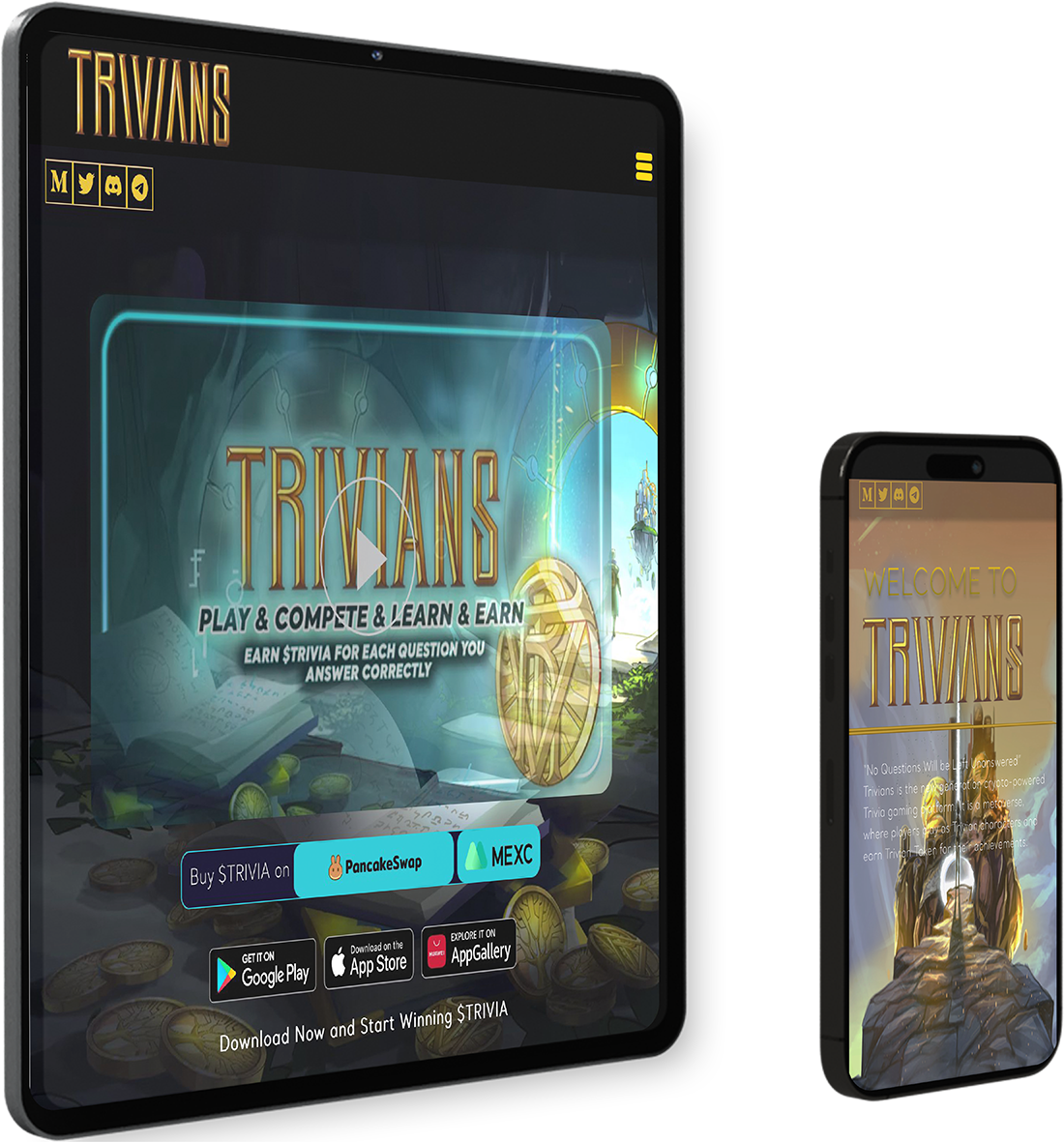 Trivians Mockup Image